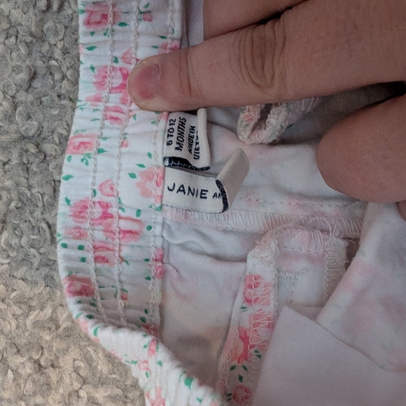 3 For $18 Janie and Jack Pink Floral Kids Shorts - Picture 7 of 7